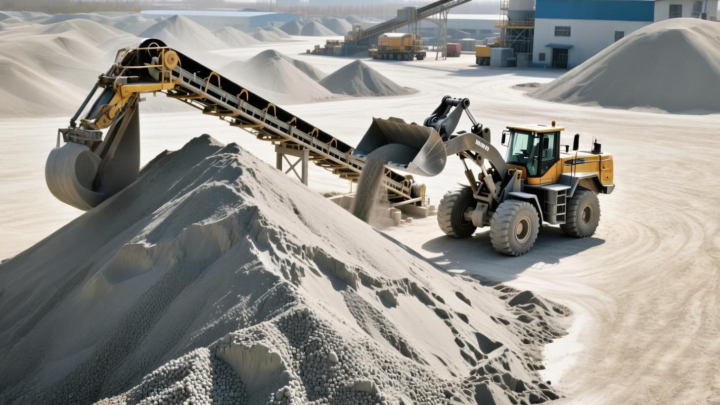 从“估堆”到“精算”，LD6F-3710 3D激光盘料仪解锁水泥原料与熟料库存的数字密码