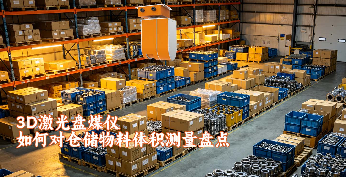 3D激光盘煤仪如何对仓储物料体积测量盘点