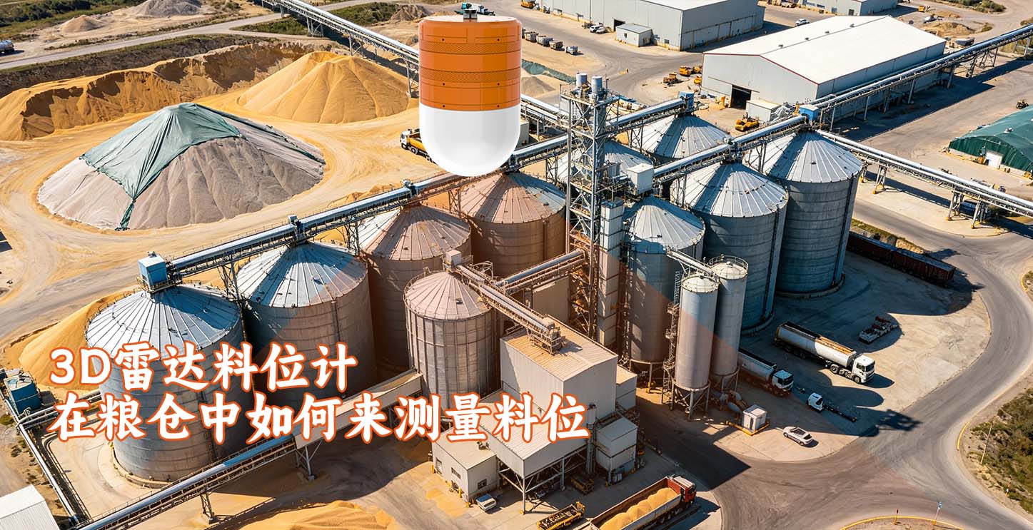 3D雷达料位计在粮仓中如何来测量料位