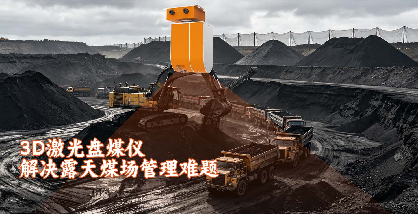 3D激光盘煤仪解决露天煤场管理难题