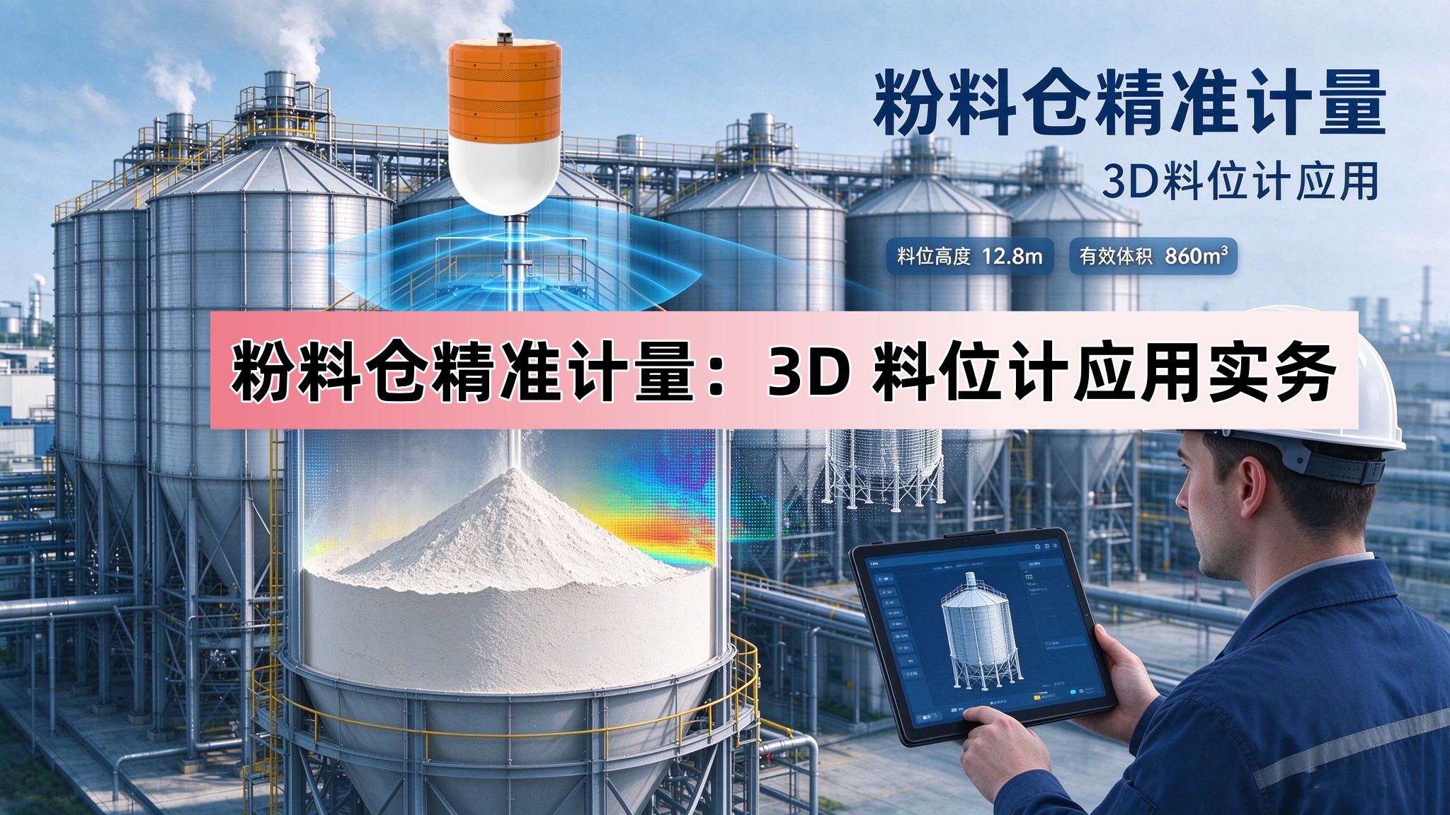 粉料仓精准计量:3D 料位计应用 (1)_副本3 粉料仓精准计量:3D 料位计应用 (1)_副本3