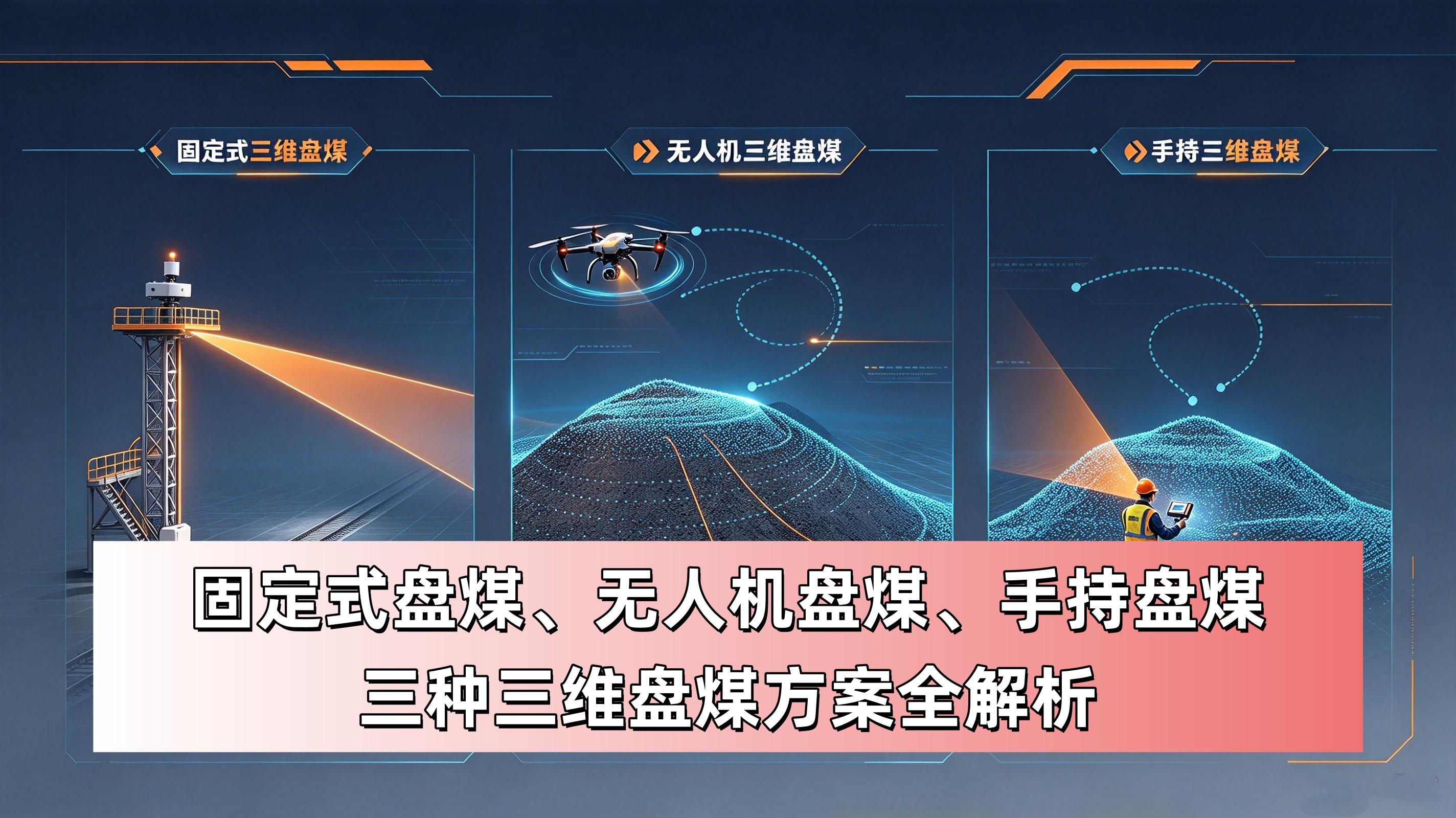 固定式三维盘煤 固定式三维盘煤
